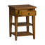 Table de bout en bois manufacturé et massif à 1 tiroir avec tablette Laron -328624208