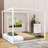 Boones King Wooden Canopy Platform Bed-458848381