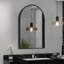 Krysha Metal Half-circle Mirror-1402786494