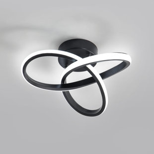 Modern LED Ceiling Light, 20W Modern Spiral Design LED Lamp