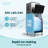 Simzlife 400 LBS Daily Production Cube Clear Ice Freestanding/Built-in Ice Maker