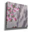 "Epic Graffiti" Fleurs roses sur rayures "par Life BeautifuLEE, art mural sur toile, 26 po x 26 po-1930734493