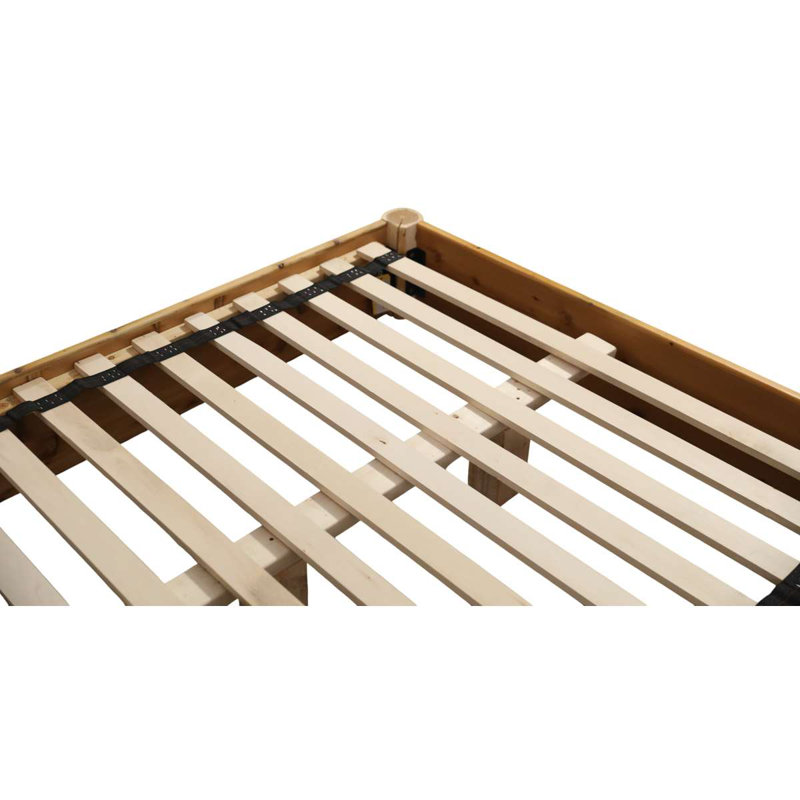 Fireside Lodge Cedar Log Traditional Platform Bed - King - Vintage, Vintage Cedar, King