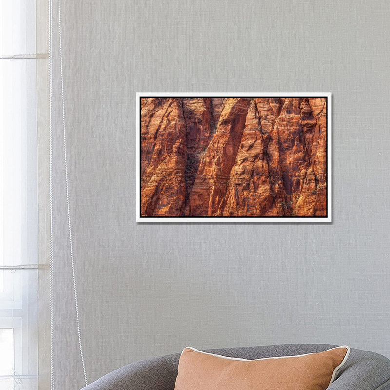 Cliffhanger by Bill Sherrell - Gallery-Wrapped Canvas Giclée on Canvas, 66.04 cm H x 45.72 cm W, White Framed