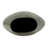 Aluminum Oval Vase For Living Room, Bedroom