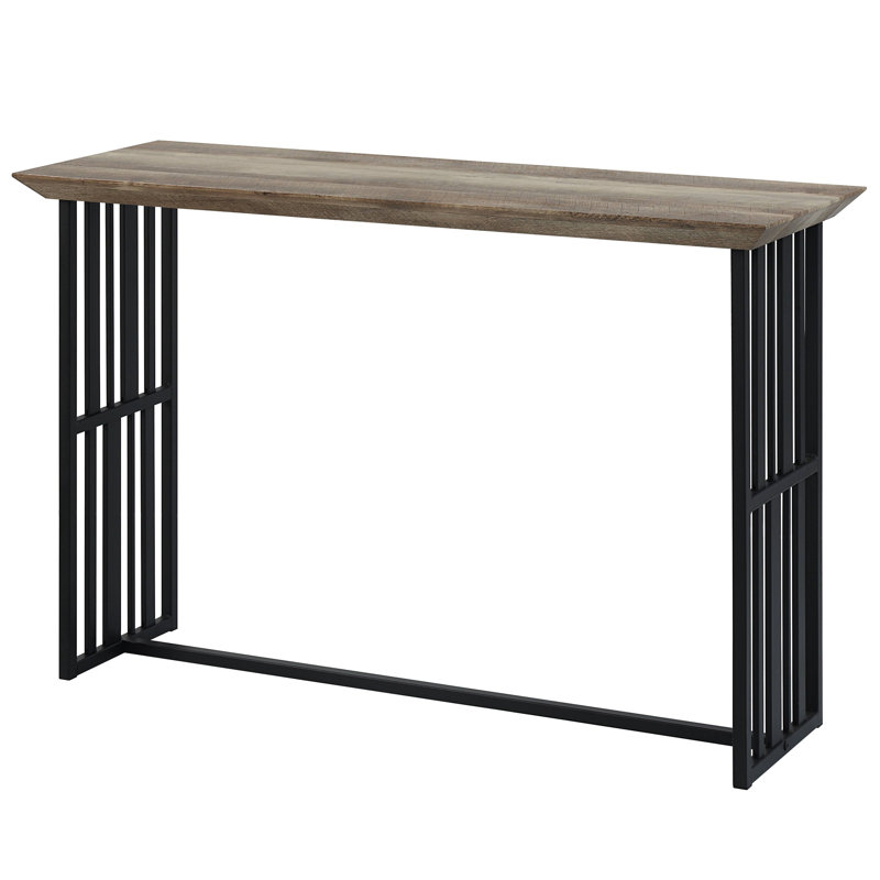 Sofa Table With Double Pedestal