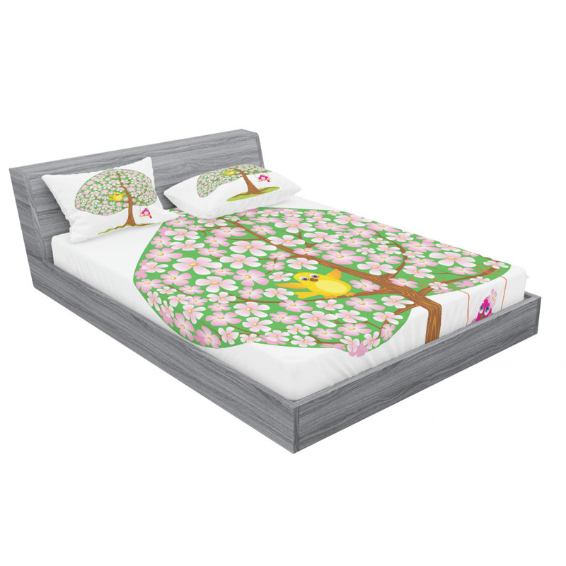Microfiber Sheet Set, Queen Sheet Set with Fitted Sheet