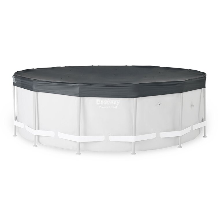 Bestway Round PVC 16' Pool Cover for Above Ground Pro Frame Pools