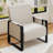 Whole Metal Frame Upholstered Accent Chair With Side Tray Table-637569495