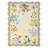 Scalloped Rug Machine Washable Floral Living Room Rugs Non Slip Bedroom Carpet for Nursery Dining Room Dorm Office-60734417-60734430