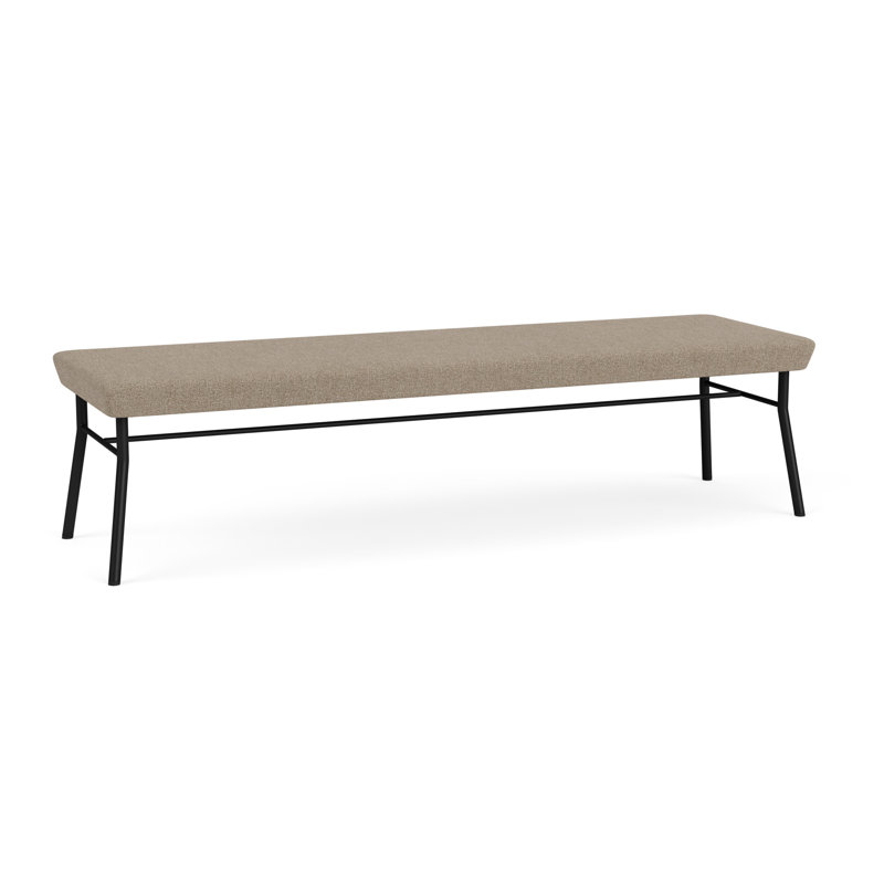 Banc en métal 3 places Chat, Noir, Limon Archetype