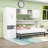 Twin-Size Murphy Bed with Built-in Desk and Storage