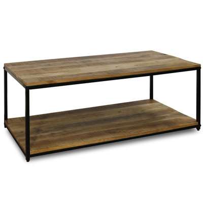 Ibiye-Karibo Solid Wood Top Coffee Table