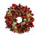 32" Holiday Wreath With Hydrangeas, Pinecones, Ornaments And Bows