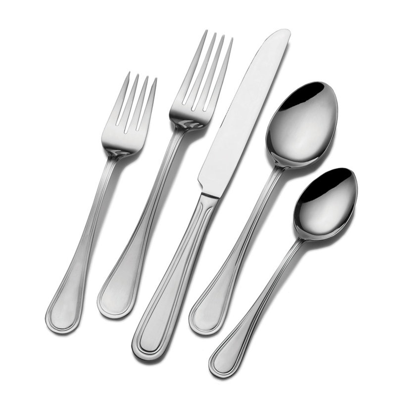 Ensemble de couverts en acier inoxydable 20 pièces Pfaltzgraff Basics Rockport, service pour 4