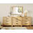 Farmhouse 3 Drawer Dresser Set Of 3, Large 9 Drawer Dresser For Bedroom, Wooden Chest Of Drawers Closet Storage Organizer For Bedroom, Hallway, Living Room, Living Room, Hallway, Beige-114308913