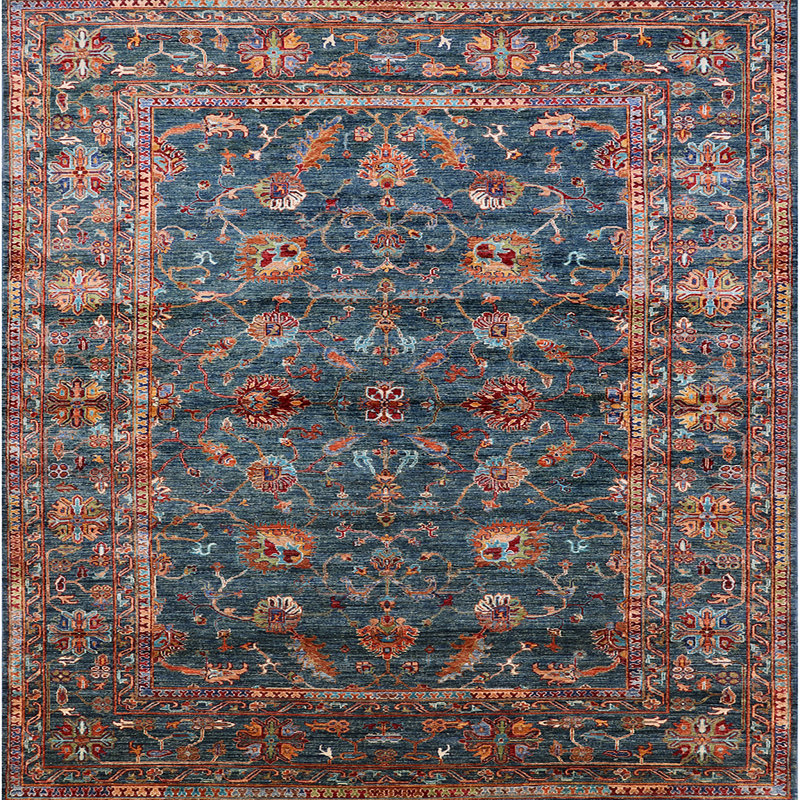 Oriental Indoor Rug, Square 8'
