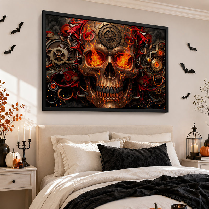 Art mural sur toile Steampunk, H 16 po x l 24 po