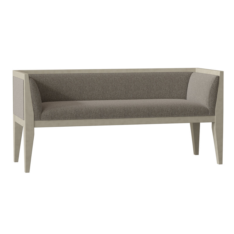 Jena Upholstered Bench, Hazelnut (8794 17), Charcoal