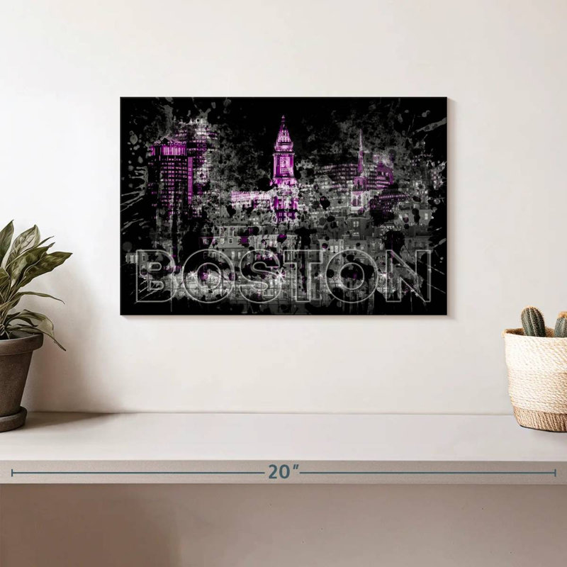 Ravi Boston Skyline Pop, H 8 po x l 12 po