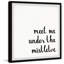 Under The Mistletoe - Single Picture Frame Print-746311927