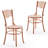 Medieval Solid Wood Side Dining Chairs-349478018