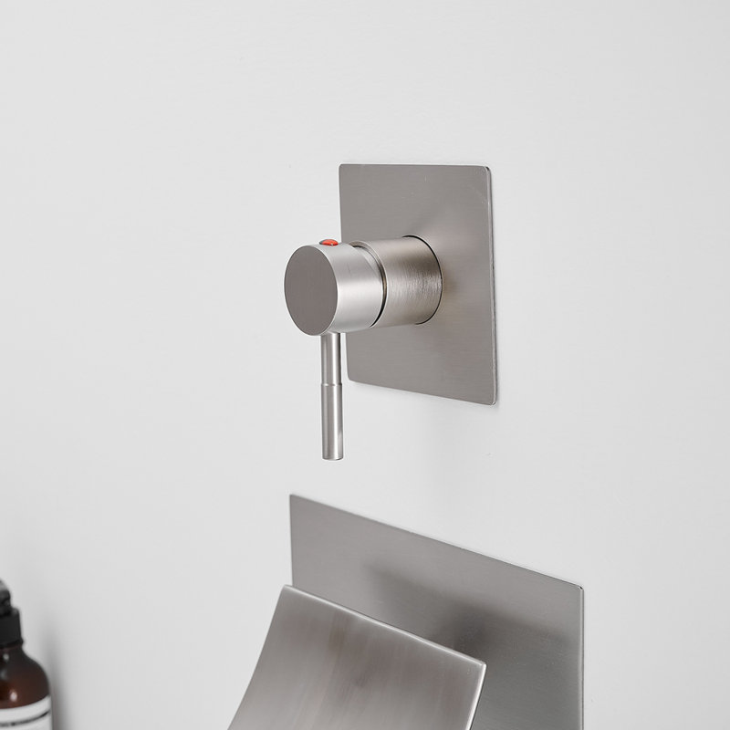 Wall Waterfall Faucet, Brushed Nickel