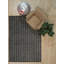 Tapis gris clair en laine et viscose Gopal-460504230
