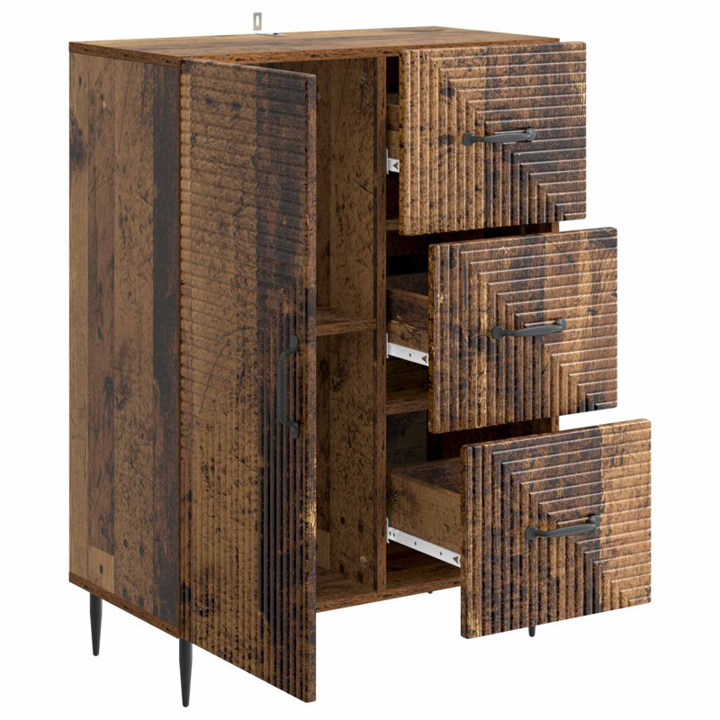 66cm Sideboard, Old Wood