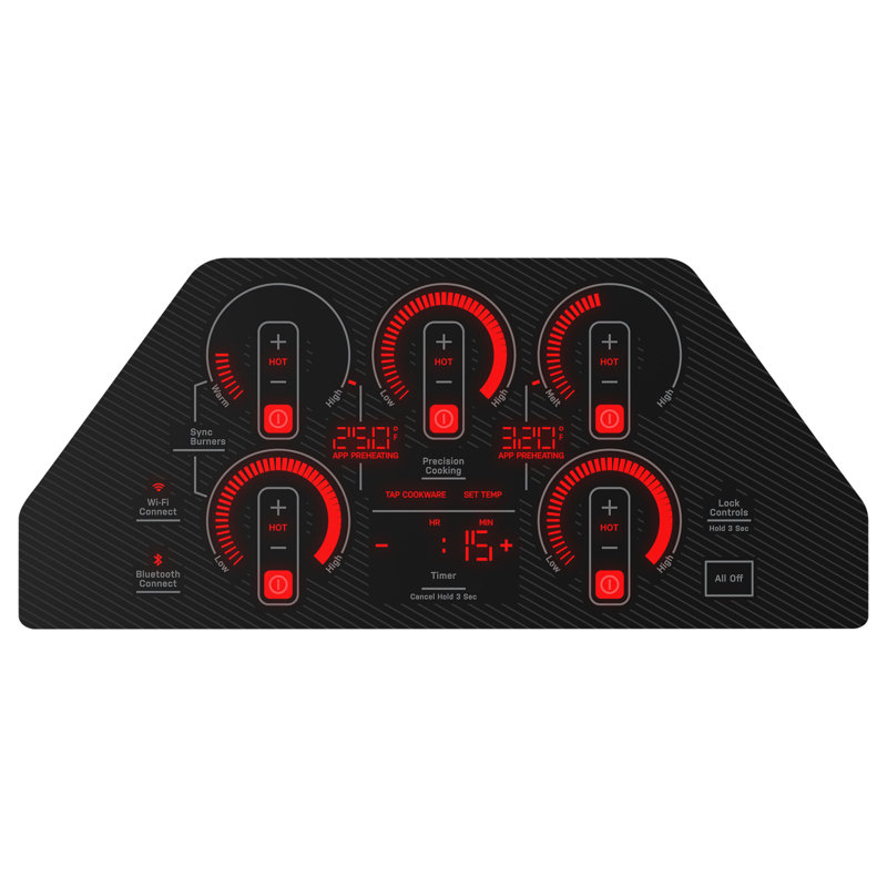 36" Electric Cooktop with 5 Elements
