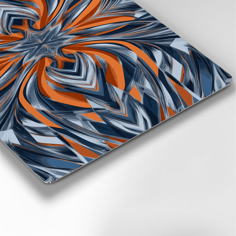 Art mural gris Op Op 60, 8" H x 10" W x 0.05" D