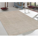 Azerbaijan Hand Knotted Wool Geometric Area Rug in Gray