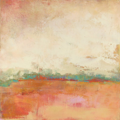 Apricity I by Sue Jachimiec - Wrapped Canvas Painting