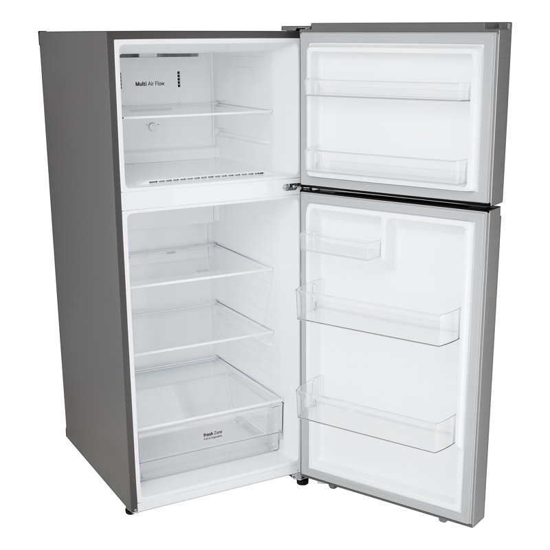 LG Garage Ready Top Freezer refrigerator with Reversible Door, Reversible Door, 18 cu. ft., Silver