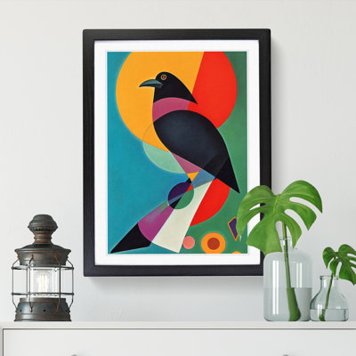 Raven Bird Abstract Vol.3 - Single Picture Frame Print