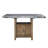 Hallowell 6 - Person Marble Top Four Leg Dining Set