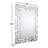 Delk Glam Beveled Venetian Accent Mirror