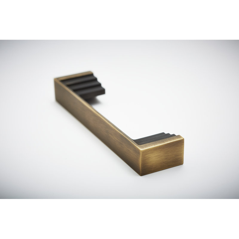 Step Bar / Handle Pull, Antique Brass