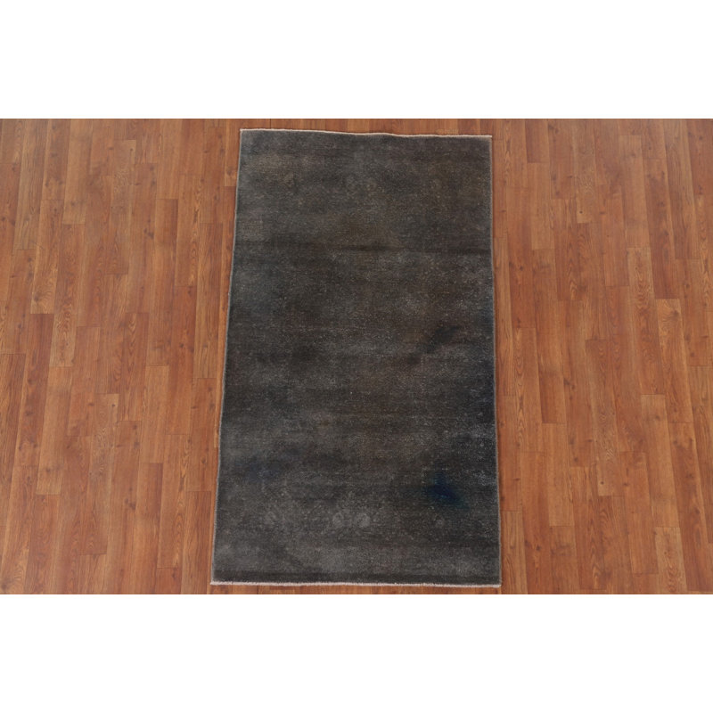 Tapis oriental délavé surteint Gabbeh 3 x 6