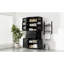 Armoire de rangement avec espace de rangement multifonctionnel, portes avec tablettes de rangement, 2 tiroirs, tablette réglable-997478964