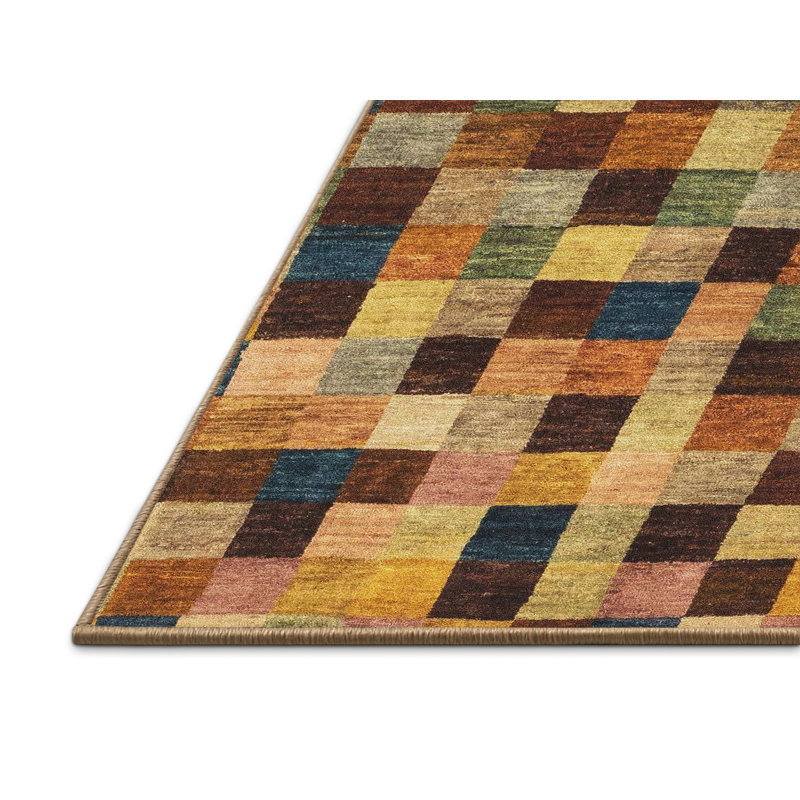 Abstract Indoor Rug, Rectangle 2' x 3'
