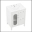 Meuble-lavabo simple 24 po avec plateau en céramique Salinder-1549859964