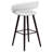 Palafox 24'' High Contemporary Vinyl Counter Height Stool with Wood Frame-45046347-24691097