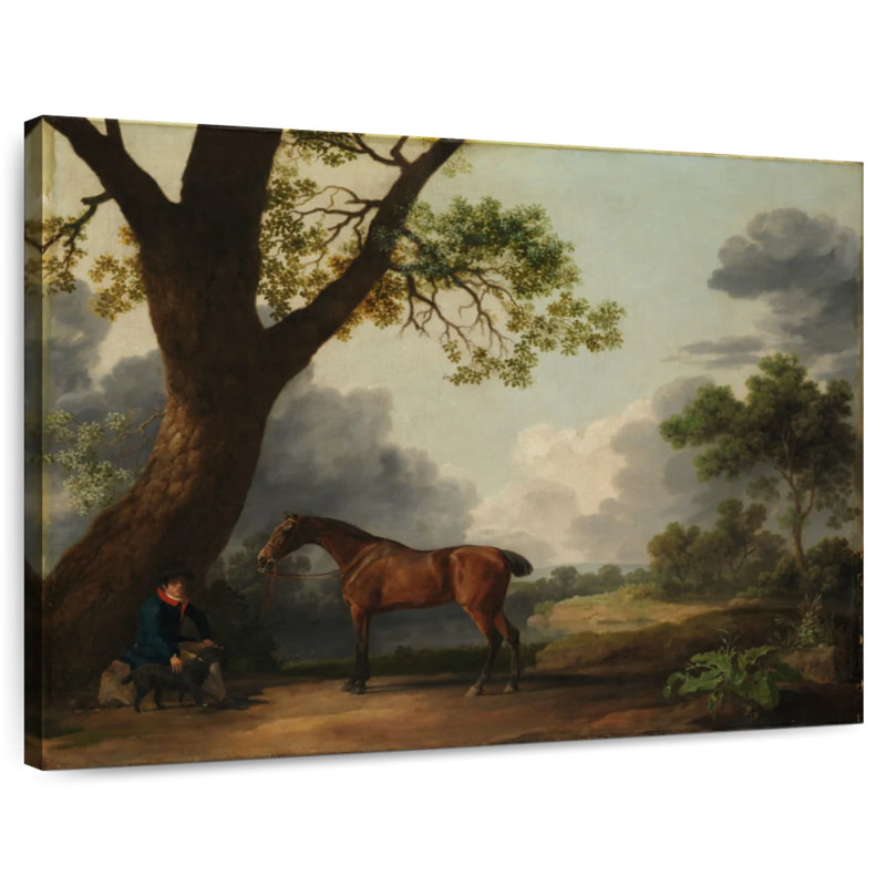 Le troisième duc de Dorset's Hunter, H 36 po x l 45 po