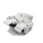 Causeuse inclinable Lumin G00807A-RL