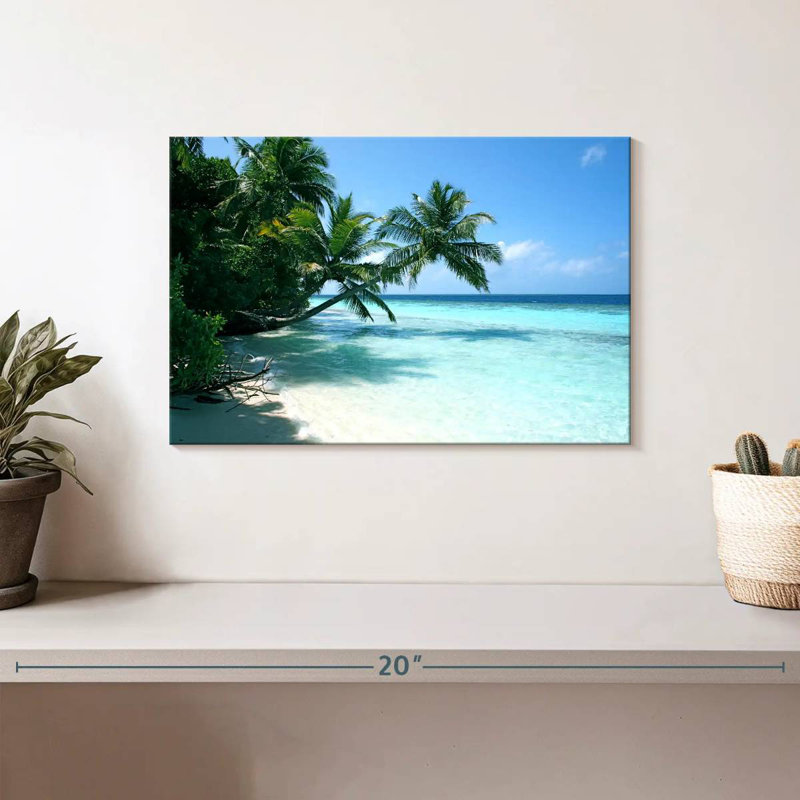 Gillard Caribbean Tropical Beach, 8" H x 12" W