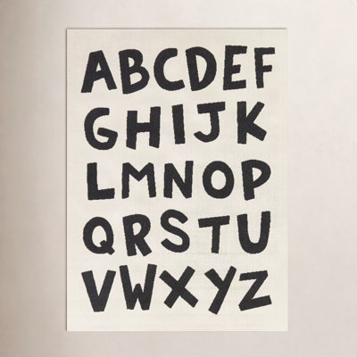 Ladner Kids Alphabet Area Rug