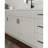 Design House Brookings Unassembled Shaker Sink Base Kitchen Cabinet, White-402571364