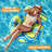 Pool Lounger with Big Seatback Inflatables