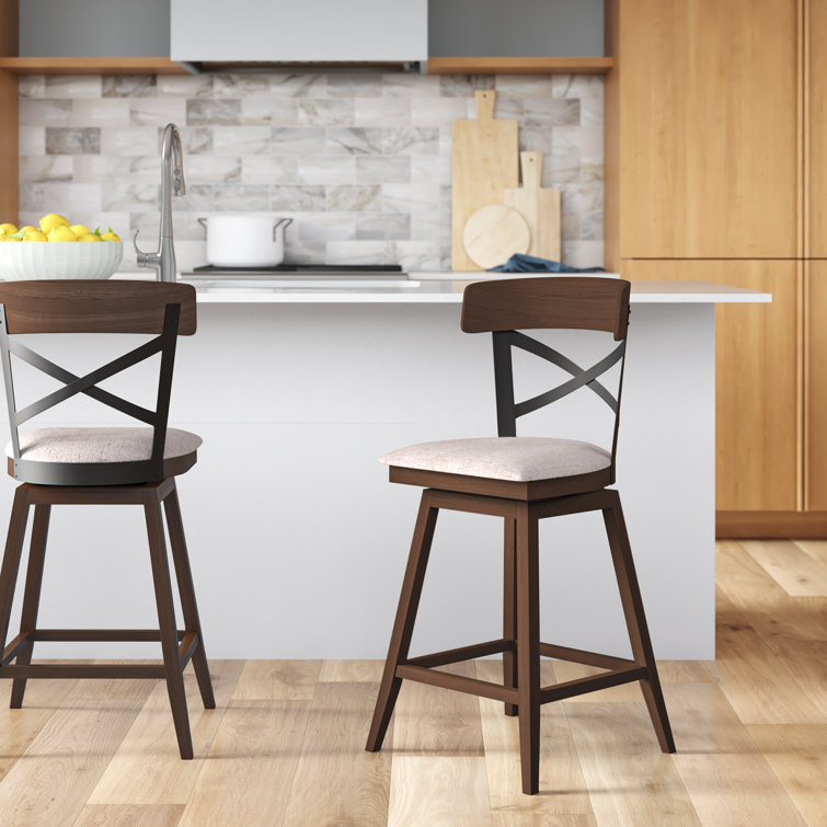 Krupp Swivel Counter & Bar Stool